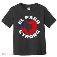 El Paso Strong Texas Heart Toddler T-Shirt thumb 0
