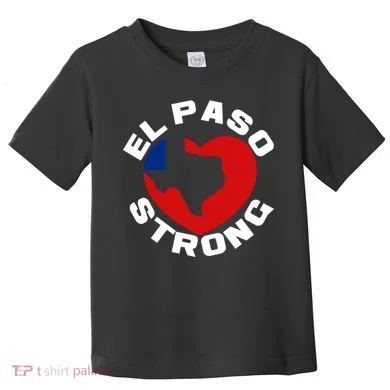 El Paso Strong Texas Heart Toddler T-Shirt