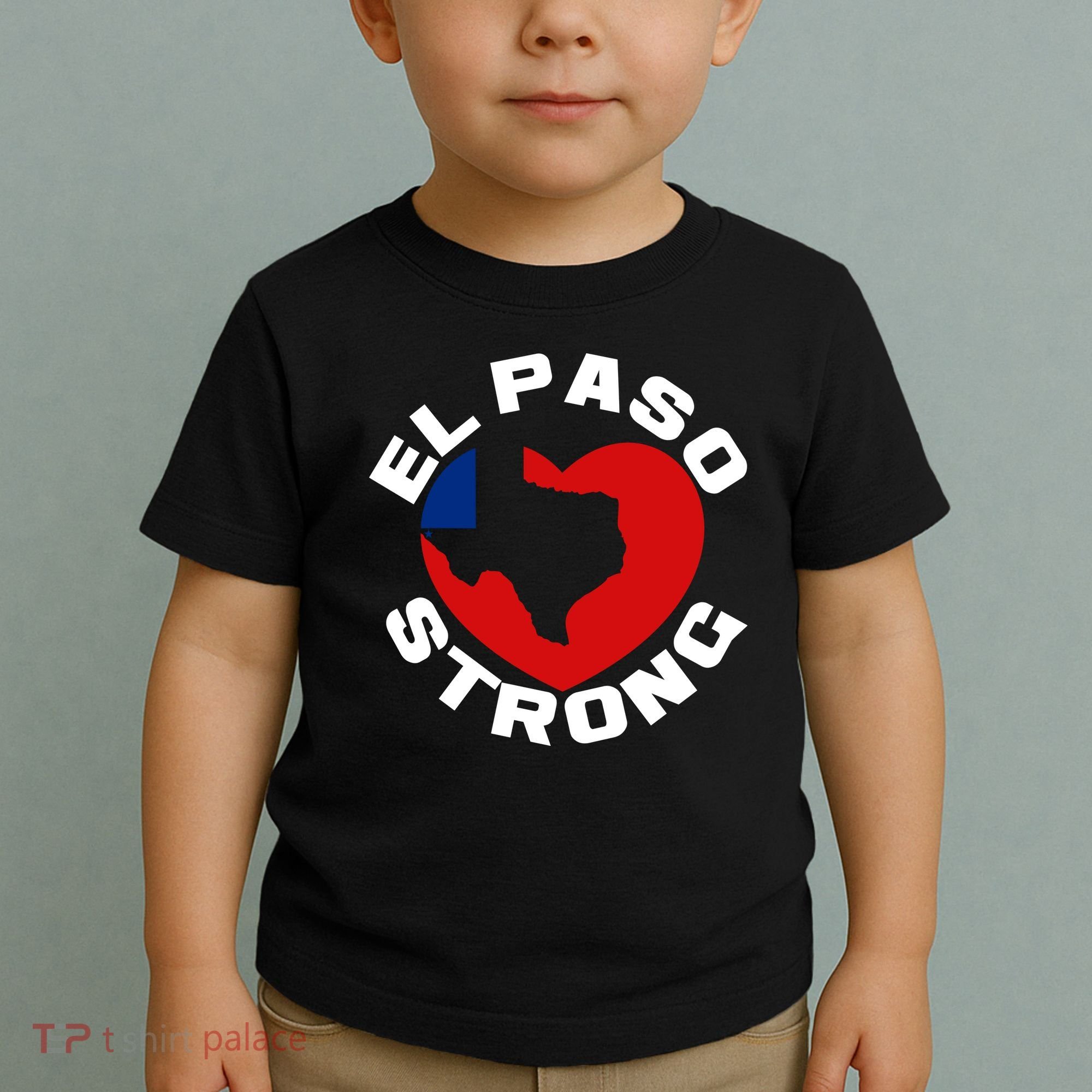 El Paso Strong Texas Heart Toddler T-Shirt