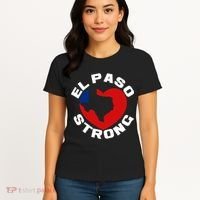El Paso Strong Texas Heart Women's T-Shirt thumb 4