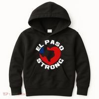 El Paso Strong Texas Heart Kids Hoodie thumb 0