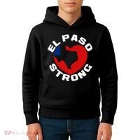 El Paso Strong Texas Heart Kids Hoodie thumb 4