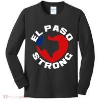 El Paso Strong Texas Heart Kids Long Sleeve Shirt thumb 0