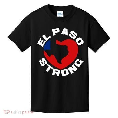 El Paso Strong Texas Heart Kids T-Shirt