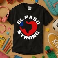 El Paso Strong Texas Heart Kids T-Shirt thumb 3