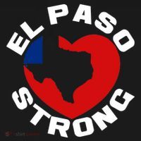 El Paso Strong Texas Heart Kids T-Shirt thumb 4