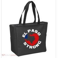El Paso Strong Texas Heart Tote Bag thumb 2