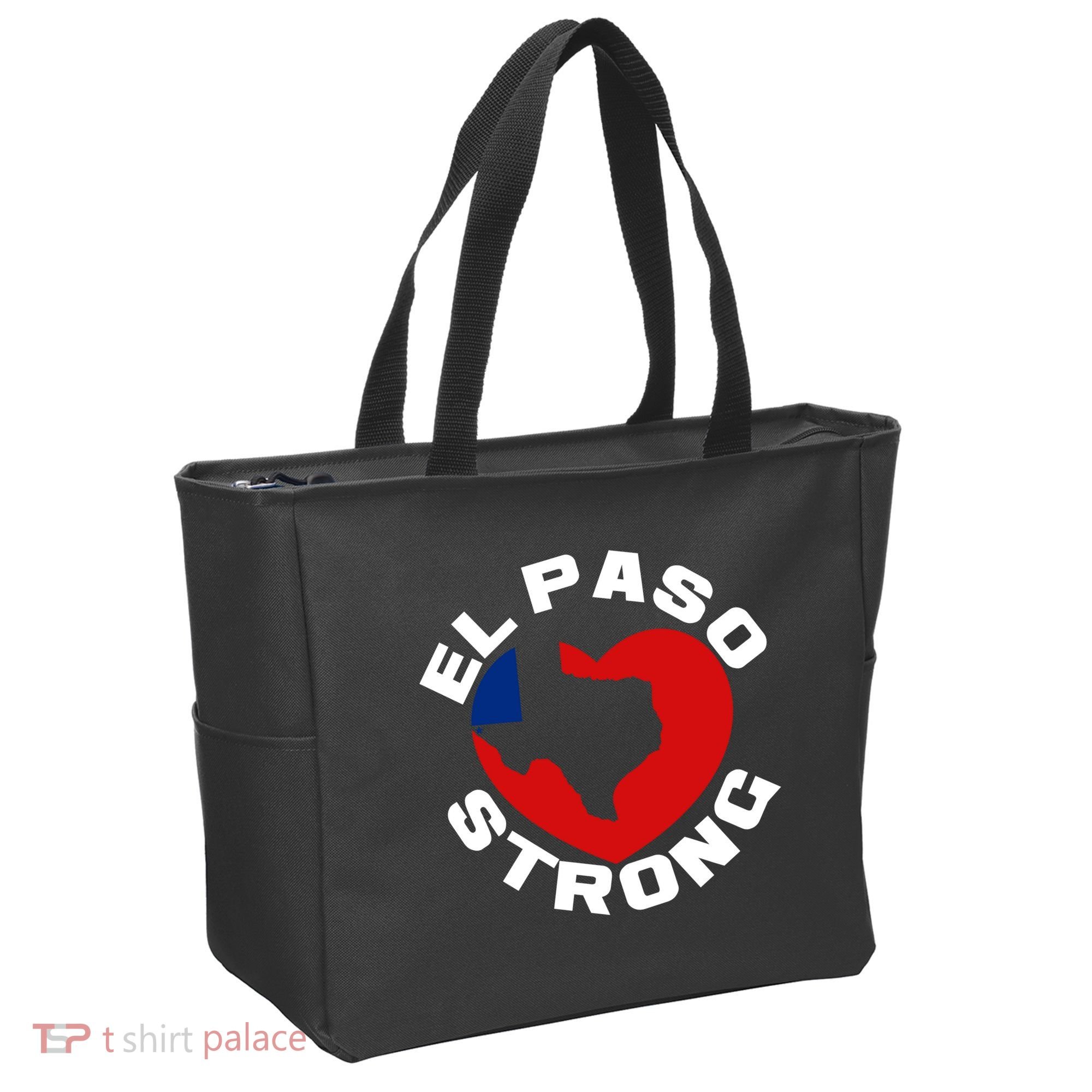 El Paso Strong Texas Heart Tote Bag