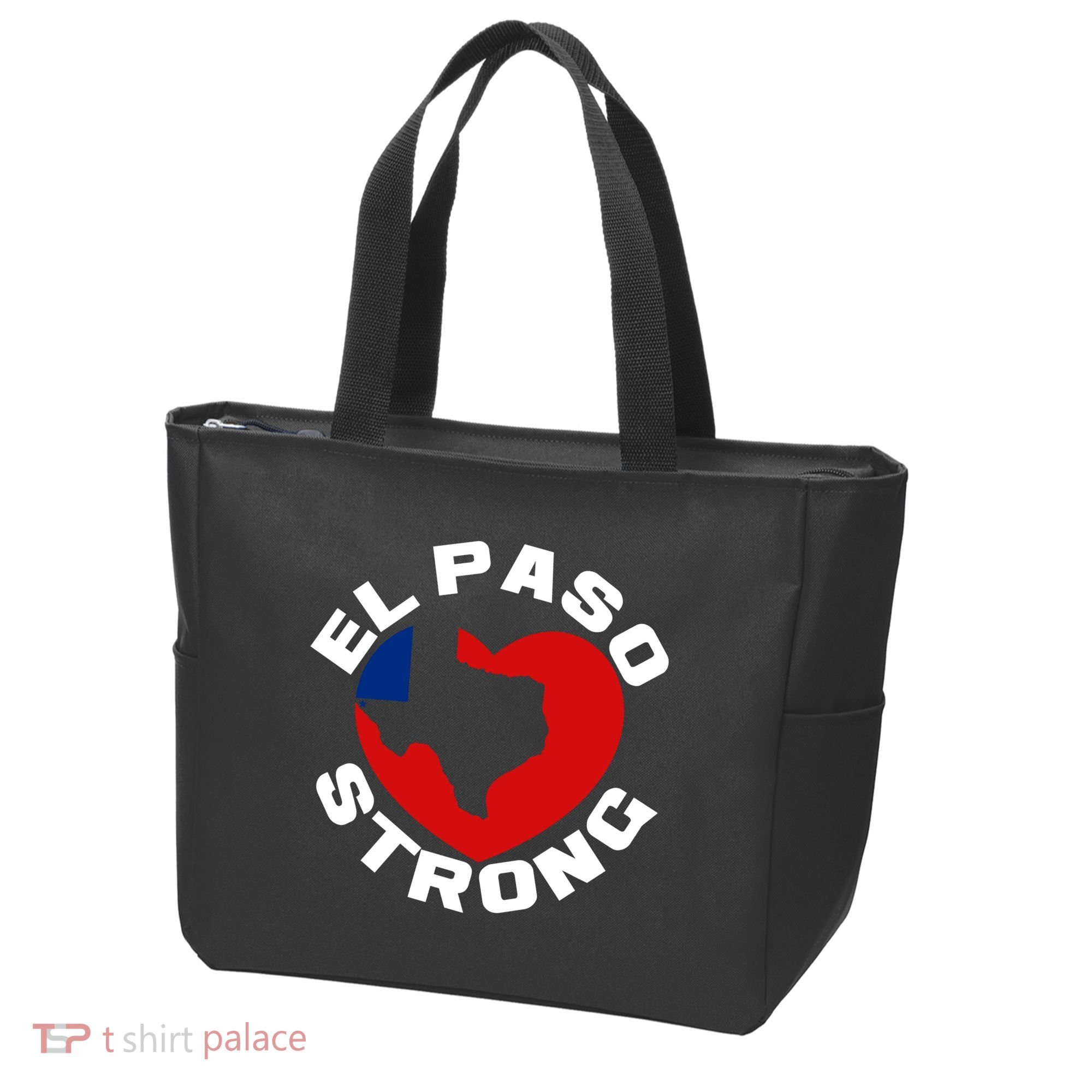 El Paso Strong Texas Heart Tote Bag