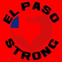 El Paso Strong Texas Heart Santa Hat thumb 1