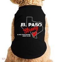 El Paso Strong Texas Shooting Doggie Tank thumb 0