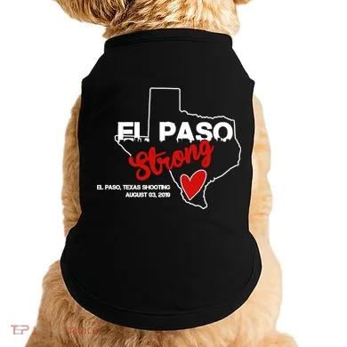 El Paso Strong Texas Shooting Doggie Tank