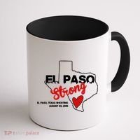 El Paso Strong Texas Shooting Coffee Mug thumb 1