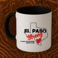 El Paso Strong Texas Shooting Coffee Mug thumb 2