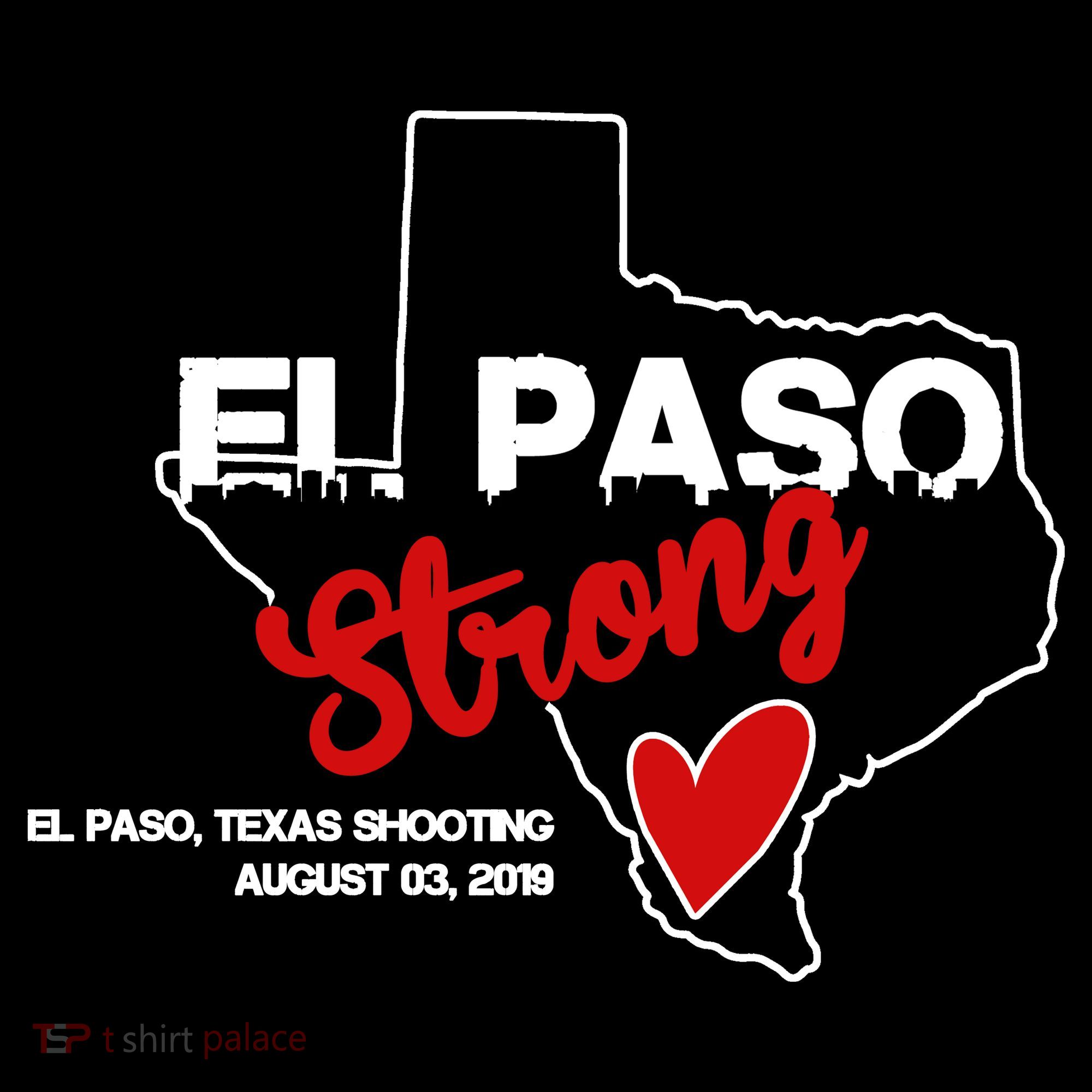 El Paso Strong Texas Shooting Women's Hoodie