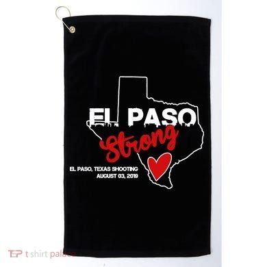 El Paso Strong Texas Shooting Golf Towel