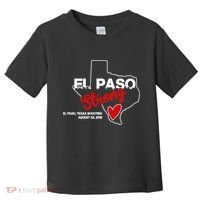 El Paso Strong Texas Shooting Toddler T-Shirt thumb 0