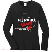 El Paso Strong Texas Shooting Women's Long Sleeve Shirt thumb 0