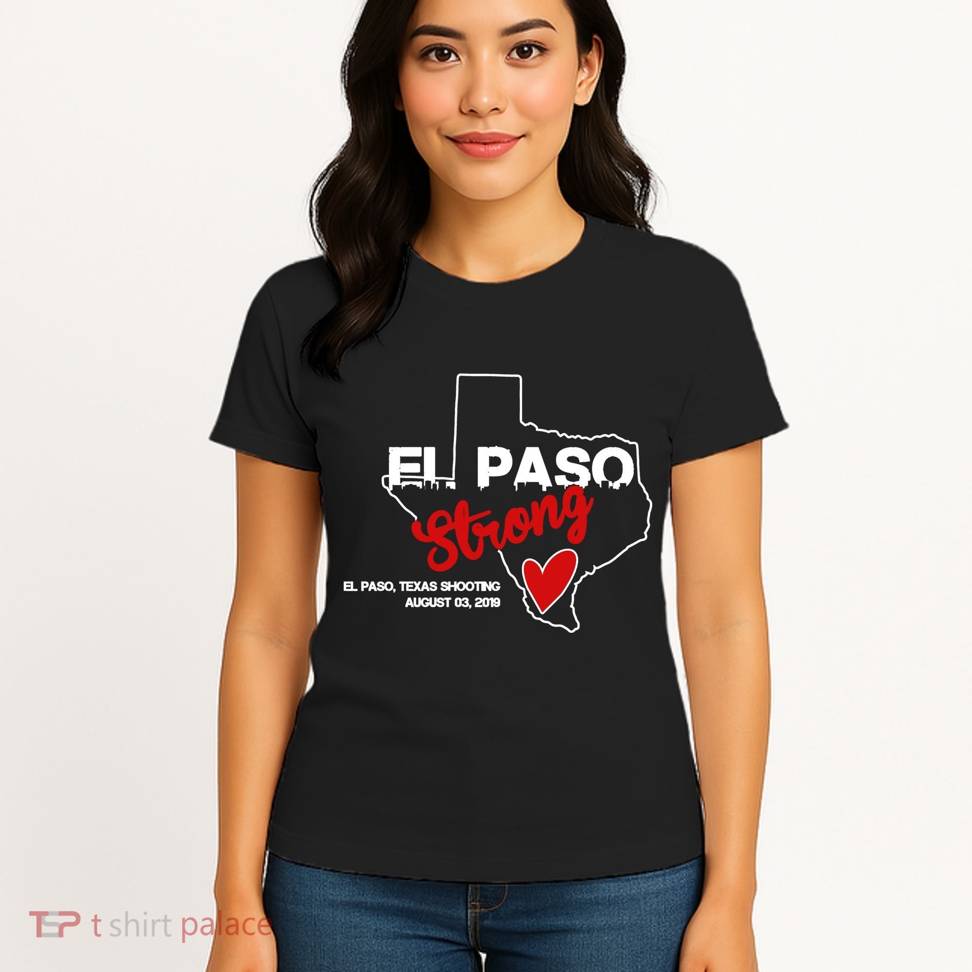 El Paso Strong Texas Shooting Women's T-Shirt