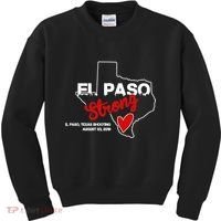 El Paso Strong Texas Shooting Kids Sweatshirt thumb 0