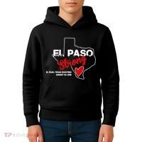El Paso Strong Texas Shooting Kids Hoodie thumb 4