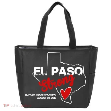 El Paso Strong Texas Shooting Tote Bag