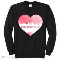 #El Paso Strong Texas Skyline Heart Sweatshirt thumb 0