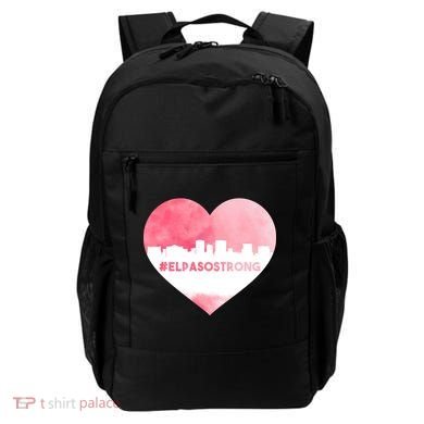 #El Paso Strong Texas Skyline Heart Backpack