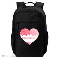 #El Paso Strong Texas Skyline Heart Backpack thumb 0