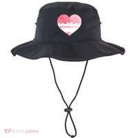 #El Paso Strong Texas Skyline Heart Bucket Hat thumb 0