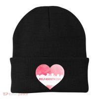 #El Paso Strong Texas Skyline Heart Beanie thumb 0