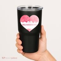 #El Paso Strong Texas Skyline Heart Tumbler thumb 2