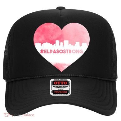 #El Paso Strong Texas Skyline Heart Hat