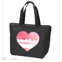 #El Paso Strong Texas Skyline Heart Tote Bag thumb 3