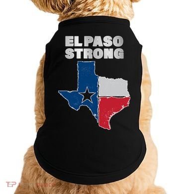 El Paso Strong Texas State Doggie Tank