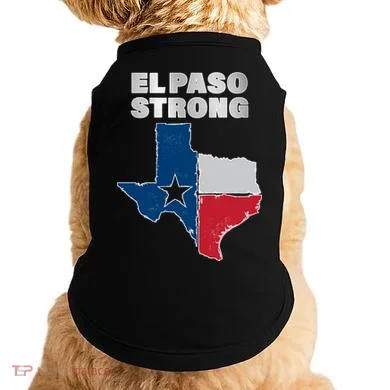 El Paso Strong Texas State Doggie Tank