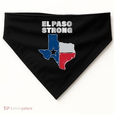 El Paso Strong Texas State USA-Made Doggie Bandana