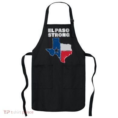 El Paso Strong Texas State Apron