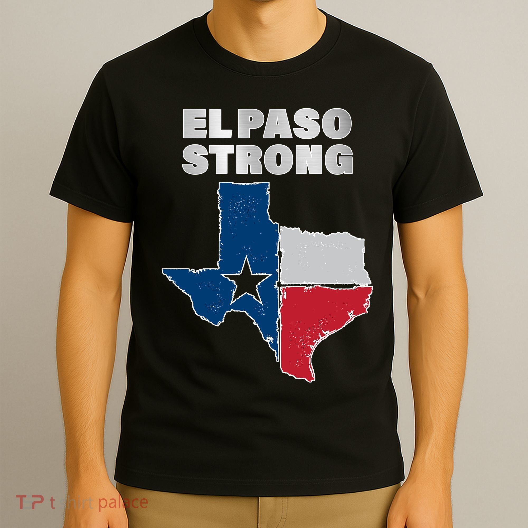 El Paso Strong Texas State T-Shirt