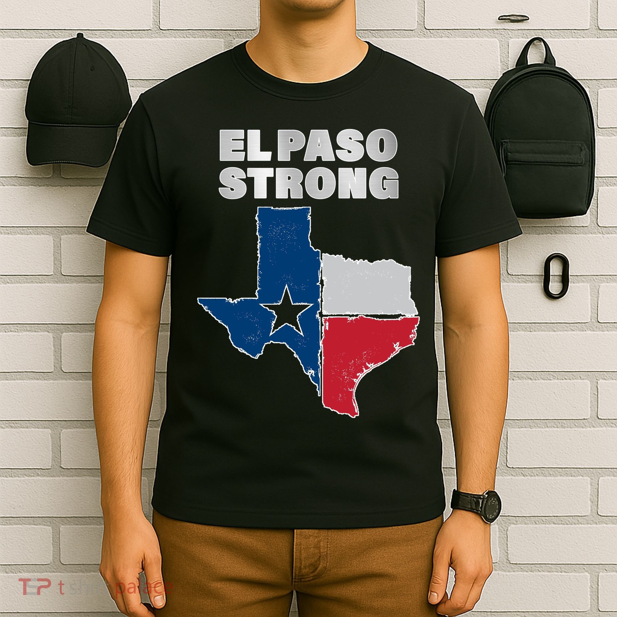 El Paso Strong Texas State T-Shirt