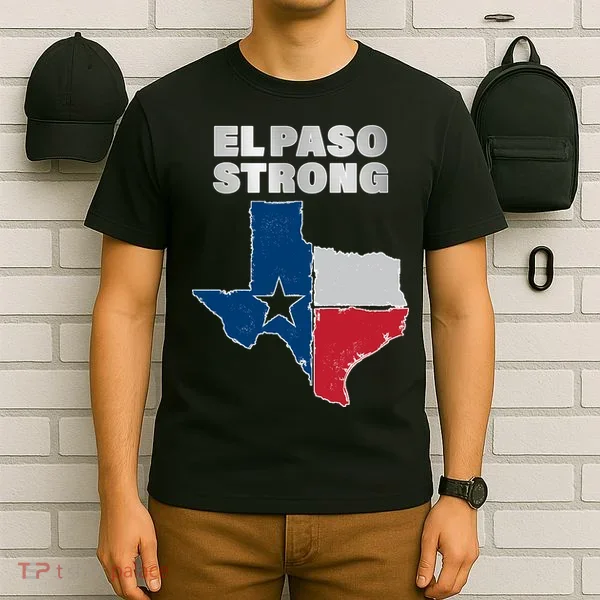 El Paso Strong Texas State T-Shirt