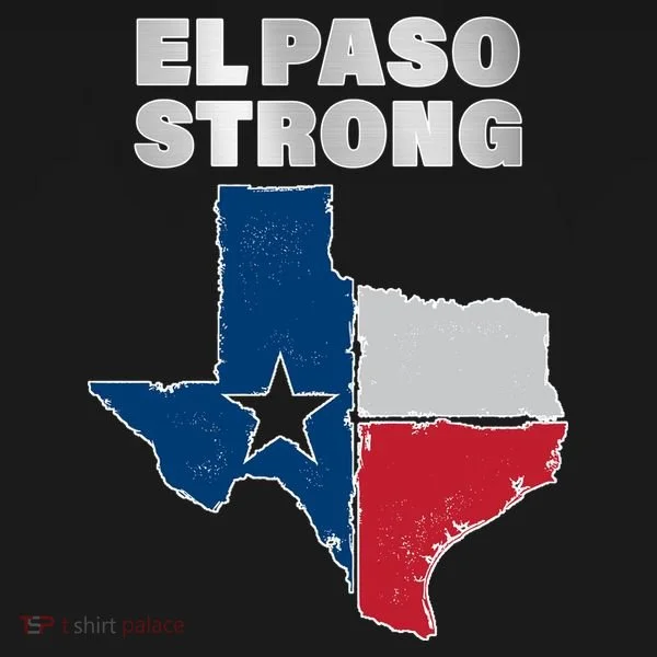 El Paso Strong Texas State T-Shirt