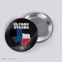 El Paso Strong Texas State Button thumb 0