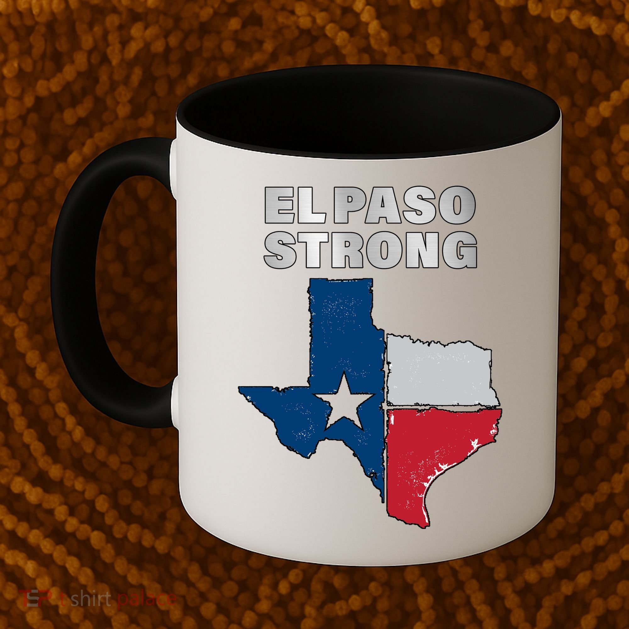 El Paso Strong Texas State Coffee Mug
