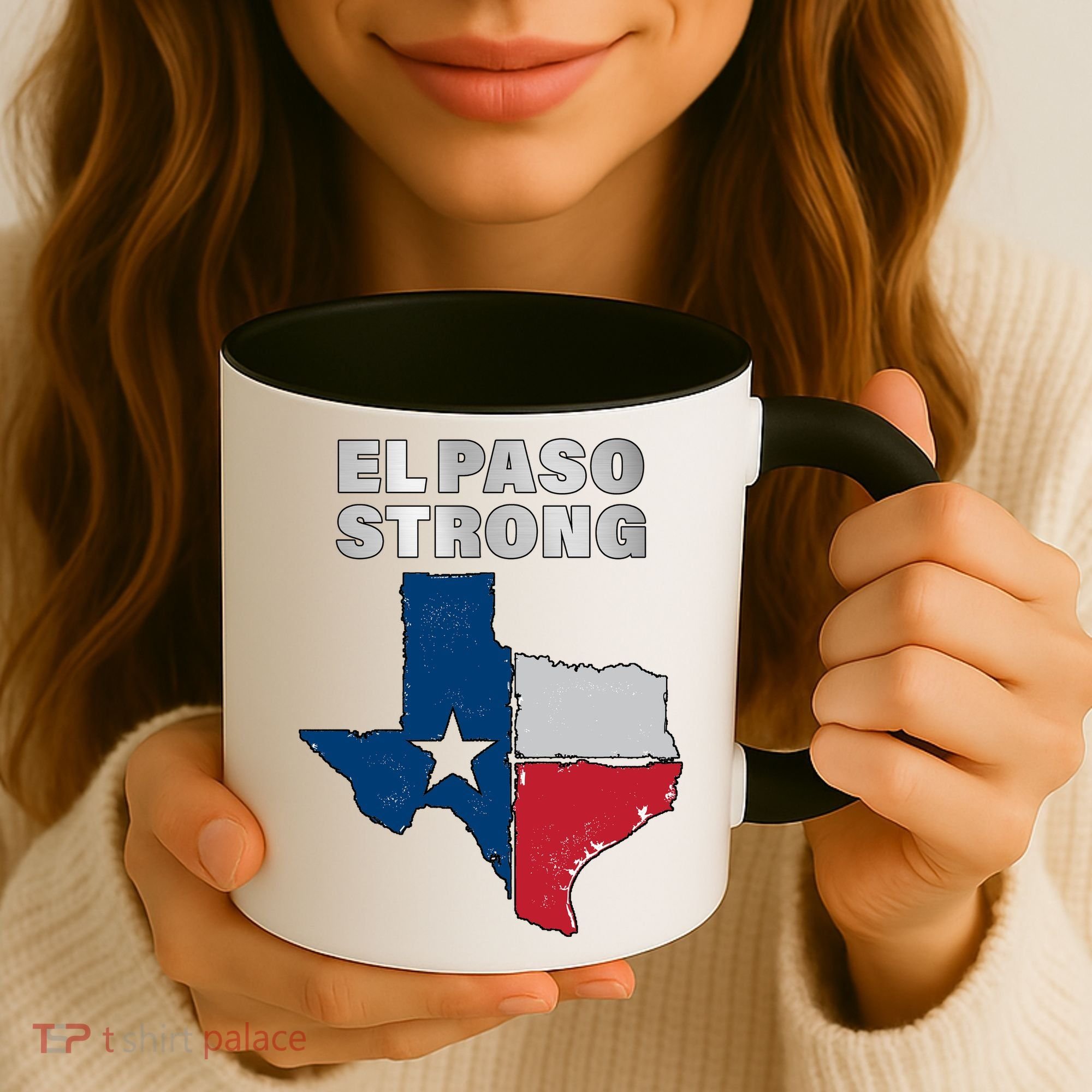 El Paso Strong Texas State Coffee Mug
