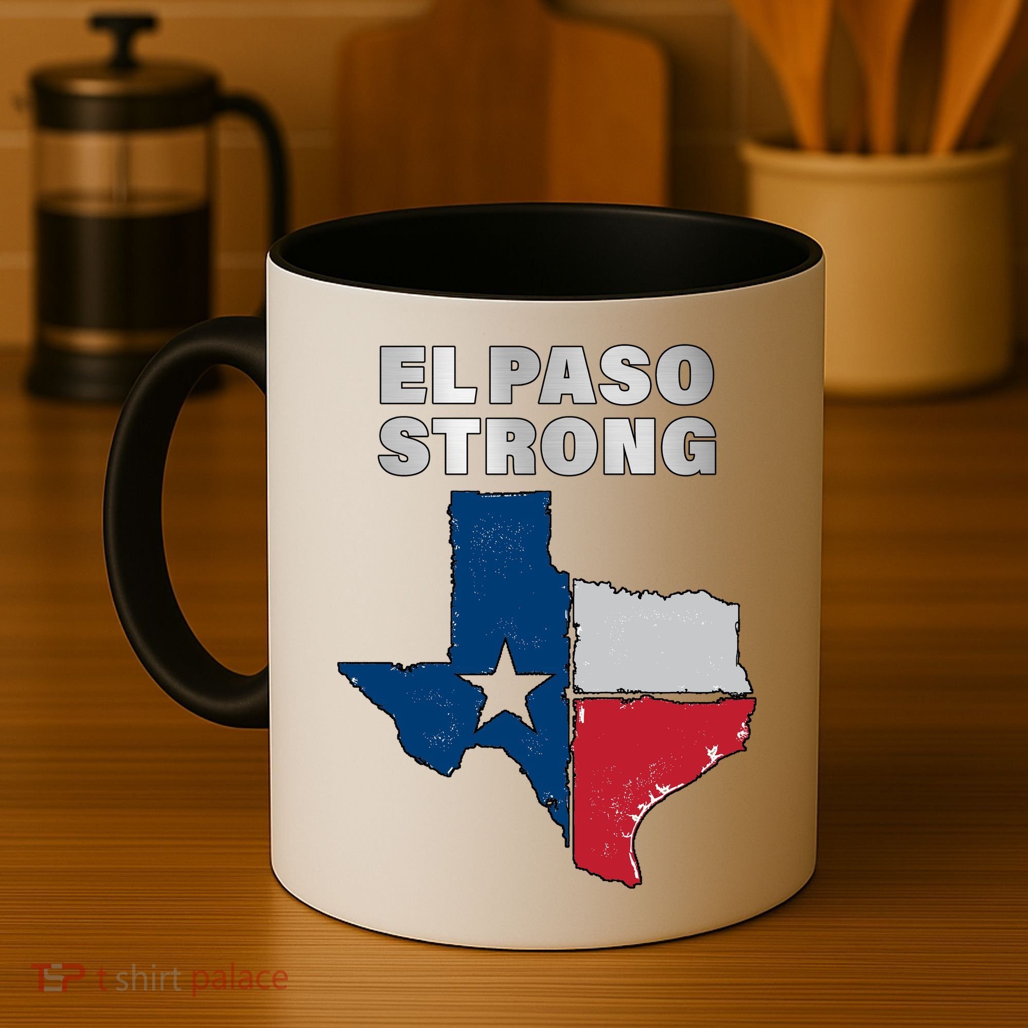 El Paso Strong Texas State Coffee Mug