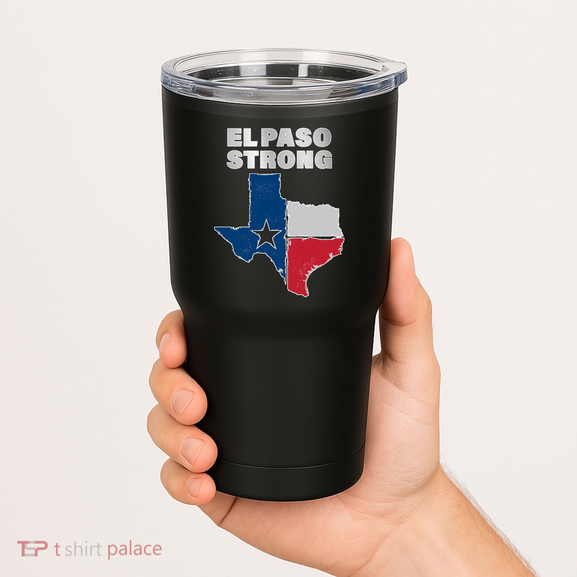 El Paso Strong Texas State Tumbler