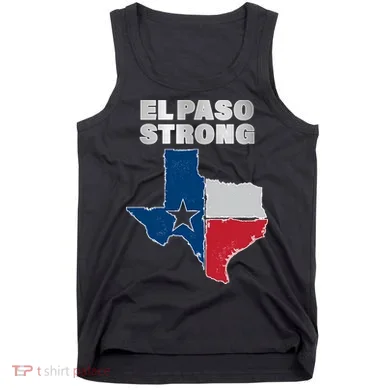 El Paso Strong Texas State Tank Top