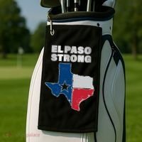 El Paso Strong Texas State Golf Towel thumb 2