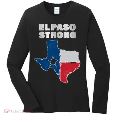 El Paso Strong Texas State Women's Long Sleeve Shirt